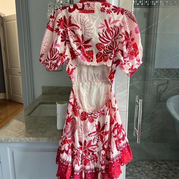 Farm RioRio Tiles Minidress Rio Tiles Off White - Picture 5 of 15